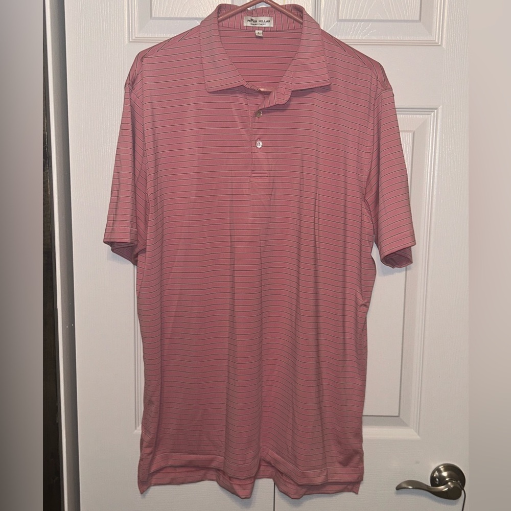 Peter Millar Golf‎ Polo Shirt Summer Comfort Large